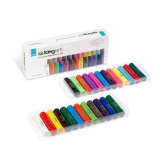 TEMPERA PAINT Sticks, Set of 24 Rich Colors, Solid Tempera Paint, Super Quick…