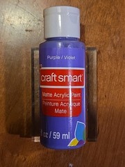 Craft Smart Delta Acrylic Paint 2 fl.oz. 1 bottle Purple/violet NEW