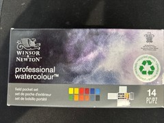 W&N Professional Watercolour 14pc Field Pocket Set—-NIB