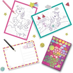 SES Creative 02401 Activity Bag – Make Bracelets – Colouring – Stickering – Craf