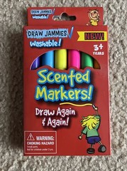 Draw Jammies Scented Washable Markers, Set of 6