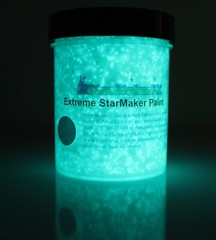 AQUA Glow in the dark paint luminescent starceiling Extreme StarMaker 4oz pot