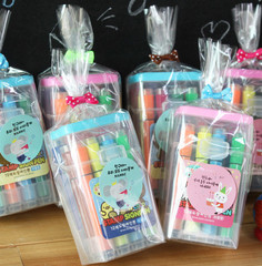 12 Color Stamp Marker Pen Set Kids Drawing Sign Pen
