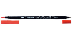 Uchida 1122-012C Le Plume II Double-Ended Marker Fine/Brush, Victorian Set of 12