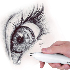 Electric Eraser for Artists, 140 Eraser Refills, Rechargeable Electric Erasers f