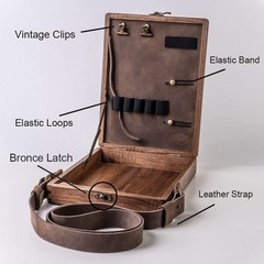 Portable Wooden Desktop Painting & Drawing Easel With Storage Box Multi-function