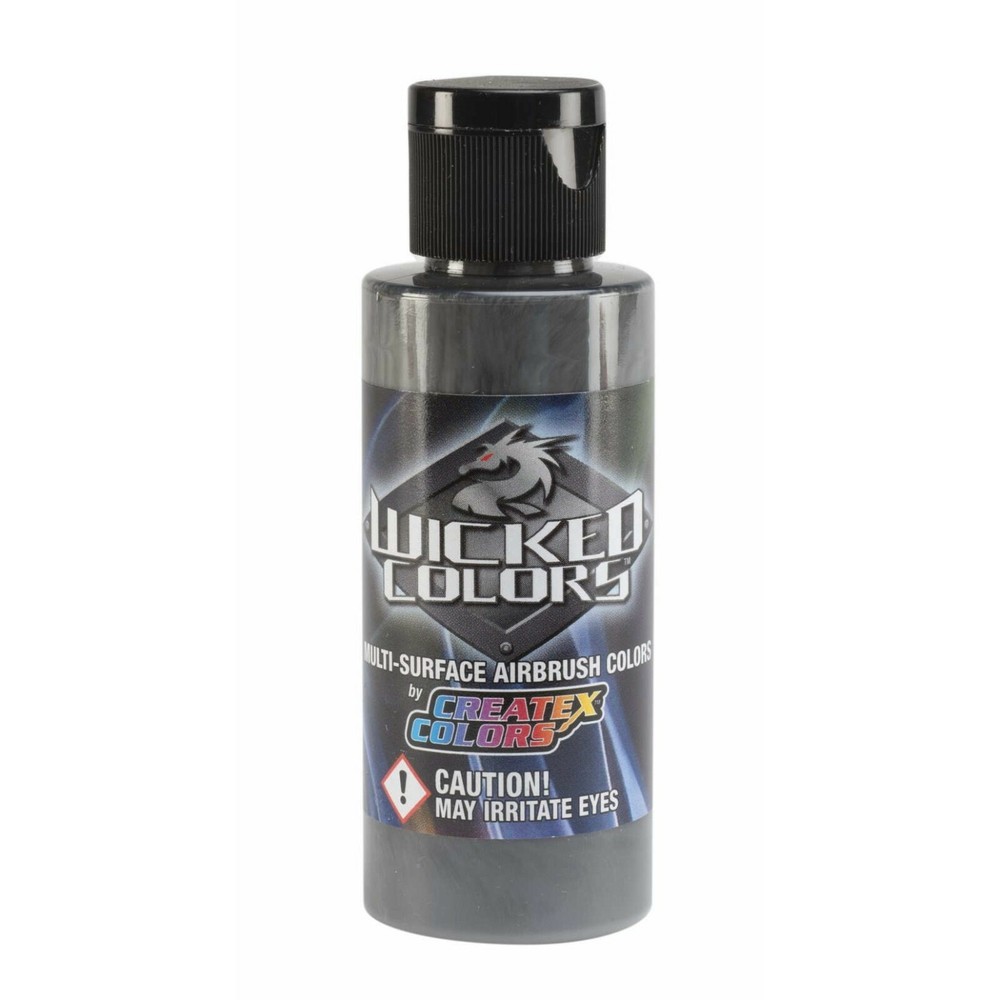 Createx Wicked Colors W014-02 Grey 2oz. For Airbrush Paint