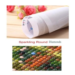 BOHADIY 5D DIY The Last Supper Diamond 27.5 x 15.7 inches,