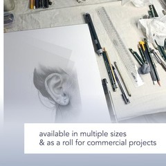 14×17 inch Artist Series Tracing Pad Tape Binding 50 Sheets for Drawing