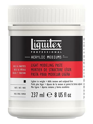 Liquitex Light Modeling Paste – 8 oz. – [PACK OF 2]