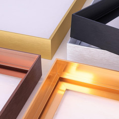 DIY Metal Floating Frame for 8X12“ Canvas Painting Art,1 1/2″(3.8Cm) Depth, Floa