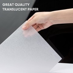 Tracing Paper for Drawing Trace Paper -PSLER 150 Sheets White Translucent Traci