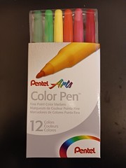 Pentel Color Pen Set, 12-Colors $$ PRICE DROP!