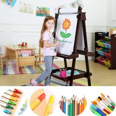 18 Inch x 132Ft Easel Paper Roll Drawing Paper Roll for Kids Arts Crafts