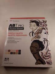 Tombow ABT PRO Alcohol-Based Art Markers, 12 Pack People Palette