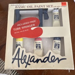 BILL ALEXANDER THE ORIGINAL MAGIC OF OIL PAINTING KIT Sealed New Vintage