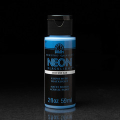 Neon Glow Acrylic Paint Set, 2 Oz, 8 Fl Oz