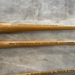 Vintage Paint Brushes 5 Master El Greco And 1 Delta