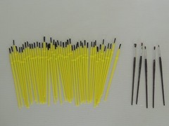 YELLOW 48 PC BRUSH + 5