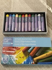 Artists Loft oil pastels assorted colors 12 pc slightly used