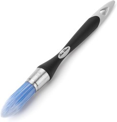 0.75-Inch Bates Trim Brush with Synthetic Bristles for Professional Finishes