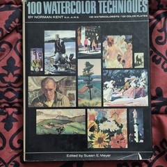 Watson-Guptill Publications Watercolor 100 Techniques Landscapes & Nature