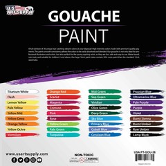U.S. Art Supply Professional 36-Color 0.6 Fl Oz (Pack of 36), Color Mixing