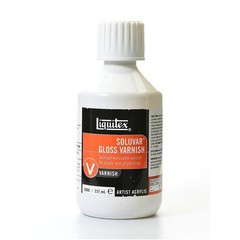 Liquitex Soluvar Gloss Varnish 8Oz Removable Archival Medium For Paint Protec…
