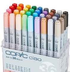 Copic Chao Start 72 Color Set Sketch Marker Assorted 72 Color Original JAPAN NEW