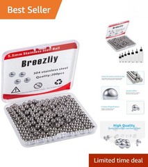 Durable Stainless Steel Paint Mixing Balls – 200 Pcs of 5.5mm Precision Tools