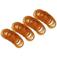 1.6″ x 3/50″ 500 Pcs Orange Elastics Rubber Bands for Office File Folder