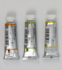 Holbein Artists Gouache & Lukas Berlin Water Mixable Oil Paint Art Set of 4