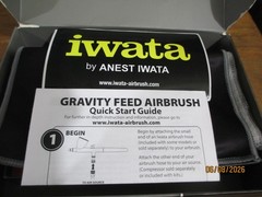 Iwata Airbrushes R4503 HP-CR3 Revolution gravity-feed Airbrush