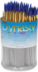 Fine Sapphire Synthetic Brush Set – Round, Set of 72