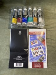 Winsor & Newton Artisan Water Mixable Oil Colour Beginners Set, Six 37ml Tubes,