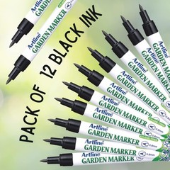Artline Ek-780 Garden Markers, 0.8 Mm Writing Width, Uv Resistant, Wat