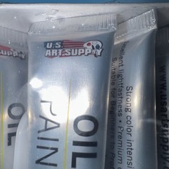 US Art Supply Oil Paint Set – 12mL Tubes – Assorted Colors – New Sealed