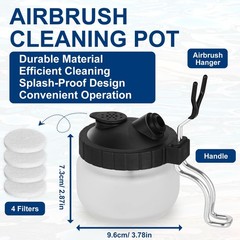 Roizefar Airbrush Cleaning Kit, Pot with 6 Airbrush…