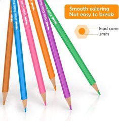 72 Pcs Professional Watercolour Pencils Set, Vibrant Water Blending Effects, UK