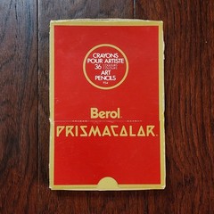 Vintage Berol Prismacolor CANADA 954 Set 36 Colored Art Pencils *Missing 1