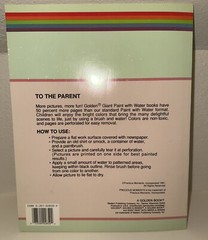 Precious Moments Paint w Water Golden Coloring Book 36 Pages Vintage 1991 #2850