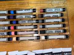 Lot Of 130 ARTSKILLS Acrylic Oil Pastel Supplies Some New Some Used