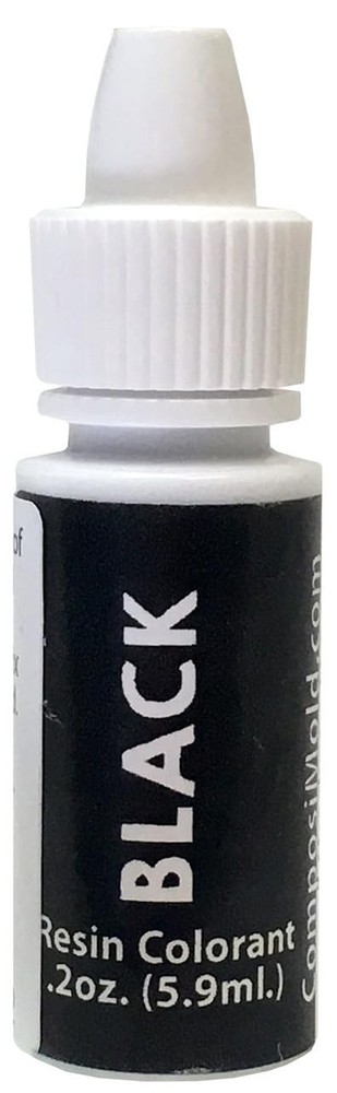 Black Epoxy Pigment (Colorant, Dye, Tint) 6cc 0.2 Fl Oz (Pack of 1),