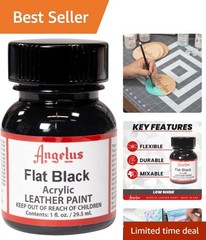 USA Made Acrylic Leather Paint for Shoes Furniture and Accessories 1 Ounce