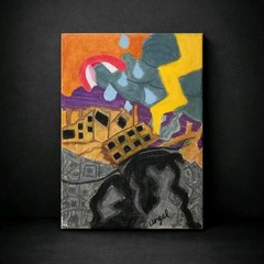 Oil Pastel Canvas
