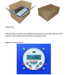 60W Screen Printing Exposure Unit 18″x12″ Silk Screen Printing Machine UV Light
