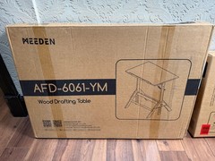 Meeden wood drafting table AFD-6061-YM – beech wood, adjustable height