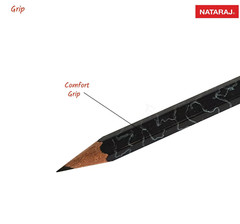 NATARAJ Artists 12 x Drawing Pencils – B 2B 3B 4B 5B 6B H HB 2H 3H 4H 6H Grades