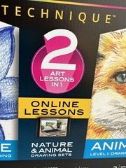 Prismacolor Technique, Art Supplies & Digital Art Lessons, Level 1 Bundle, 47 ct