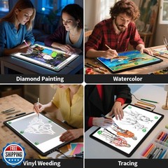 Zocelight A3 Diamond Art Light Board, 16.77×13.35inchs Light Pad,6000 Lux Sup